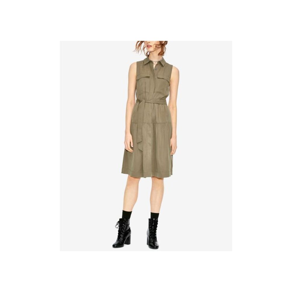 Maison Jules Utility Pocket A Line Dress